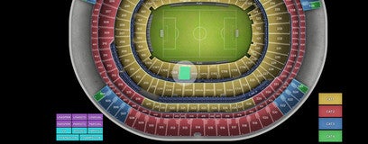 Seat view from Club