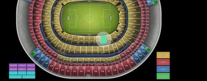 Seat view from Club