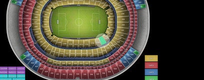 Seat view from Club