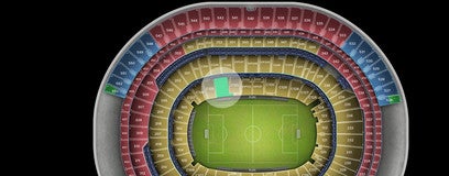 Seat view from Club