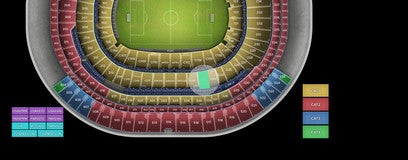 Seat view from Club
