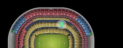 Seat view from Club