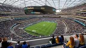 Seat view from Loge
