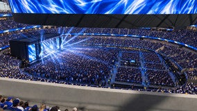 Seat view from Loge