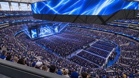 Seat view from Loge