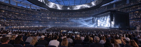 Seat view from VIP