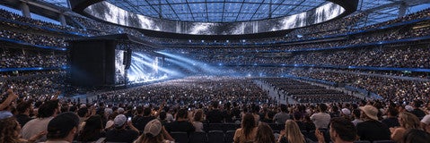 Seat view from VIP
