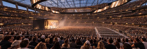 Seat view from VIP