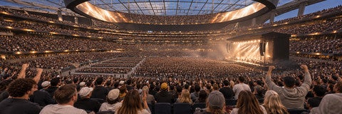 Seat view from VIP