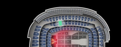 Seat view from Club