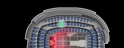 Seat view from Club