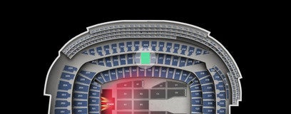 Seat view from Club