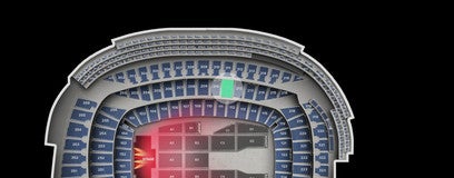 Seat view from Club