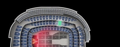 Seat view from Club