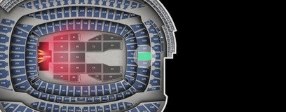 Seat view from Club