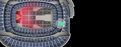 Seat view from Club