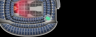 Seat view from Club