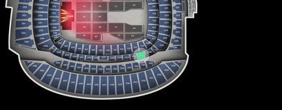 Seat view from Club