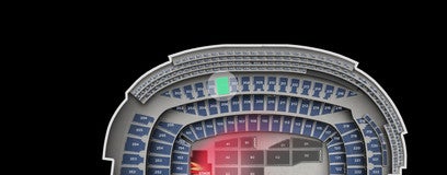 Seat view from Middle