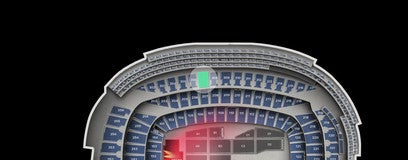 Seat view from Middle