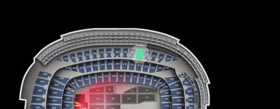 Seat view from Middle