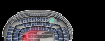 Seat view from Middle