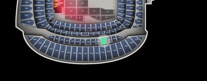Seat view from Middle