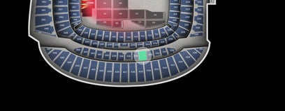 Seat view from Middle