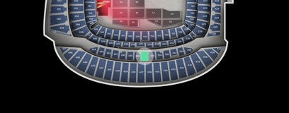 Seat view from Middle
