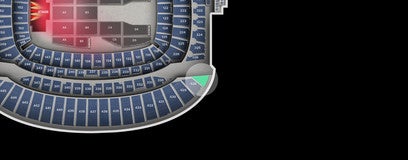 Seat view from Upper