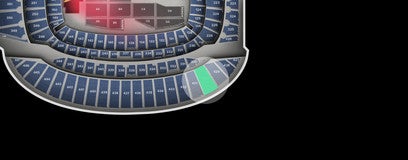 Seat view from Upper