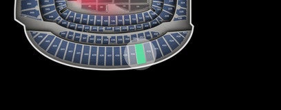 Seat view from Upper