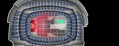Seat view from Floor
