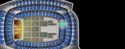 Seat view from Lower