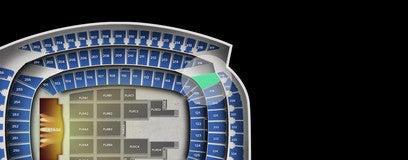 Seat view from Middle