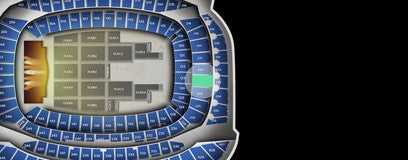 Seat view from Middle