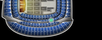 Seat view from Middle