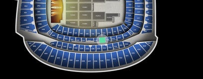 Seat view from Middle