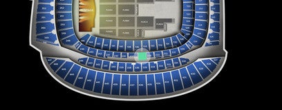 Seat view from Middle