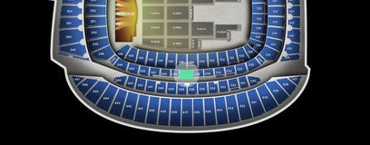 Seat view from Middle