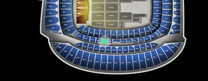 Seat view from Middle