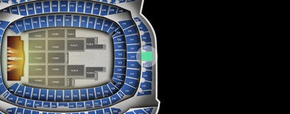 Seat view from Upper