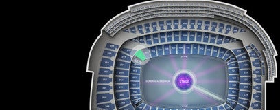 Seat view from Lower Level Corner Mezzanine