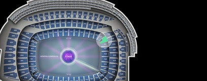 Seat view from Lower Level Endzone