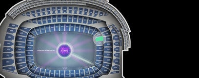 Seat view from Lower Level Endzone