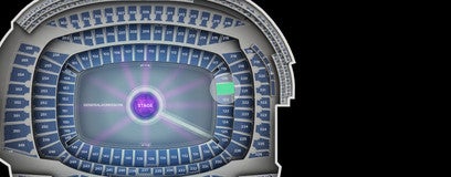 Seat view from Lower Level Endzone