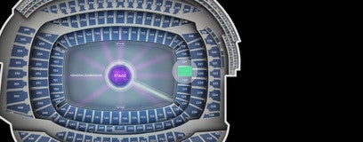Seat view from Lower Level Endzone
