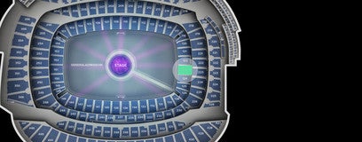 Seat view from Lower Level Endzone