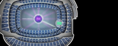 Seat view from Lower Level Endzone