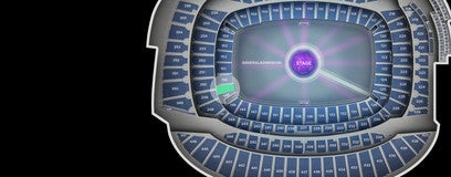 Seat view from Lower Level Endzone